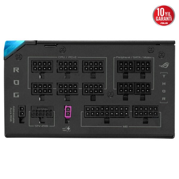 Asus Rog Thor 1200w Platinum Iii (rog Equalizer) 1200w 80+platinum Full Modüler Atx 3.1 Güç Kaynağı 13