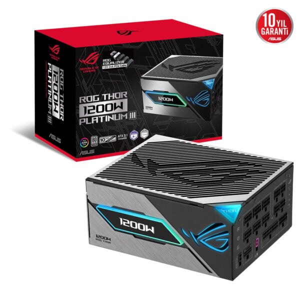 Asus Rog Thor 1200w Platinum Iii (rog Equalizer) 1200w 80+platinum Full Modüler Atx 3.1 Güç Kaynağı 2