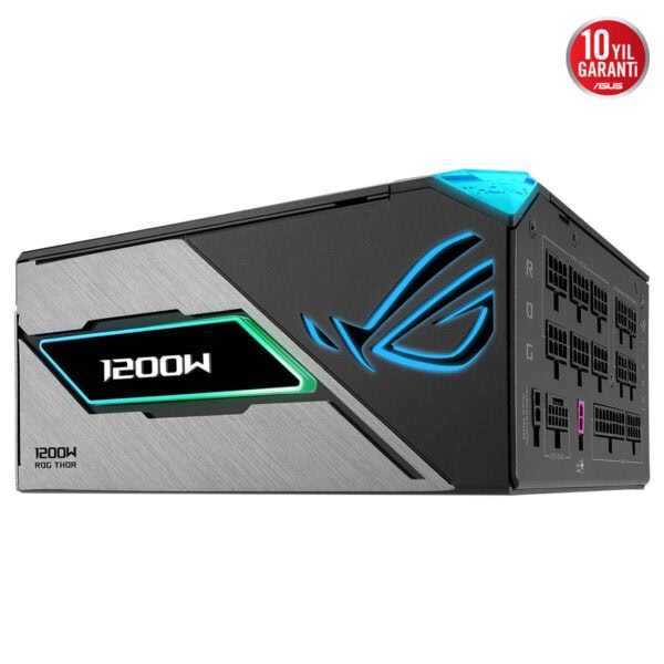 Asus Rog Thor 1200w Platinum Iii (rog Equalizer) 1200w 80+platinum Full Modüler Atx 3.1 Güç Kaynağı 5
