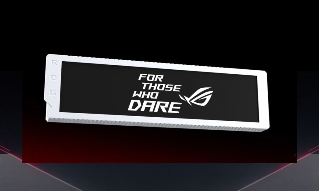 ASUS ROG Cronox GR801 White Edition ARGB Panaromik Temperli Cam Gaming Kasa H6