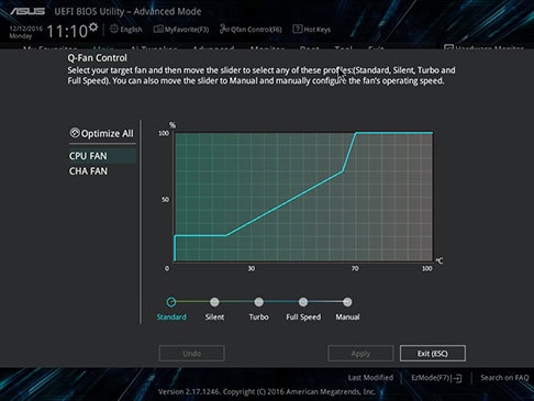 ASUS PRIME A320M-C R2.0 Anakart – Q-Fan Kontrol