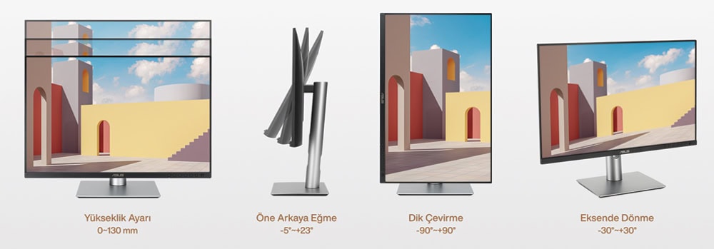 ASUS ProArt PA248CRV 24.1 inç 75Hz 5ms WUXGA Adaptive Sync IPS Pivot Monitör h16