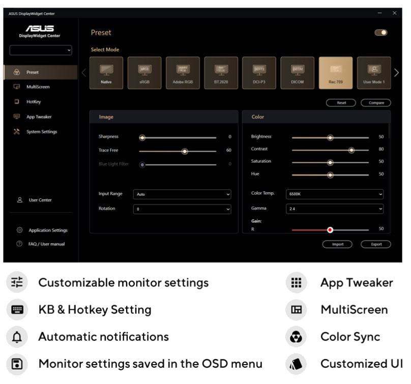 ASUS ProArt PA27UCGE 27 inç 160Hz 1ms 4K UHD Adaptive Sync IPS Pivot Monitör h24