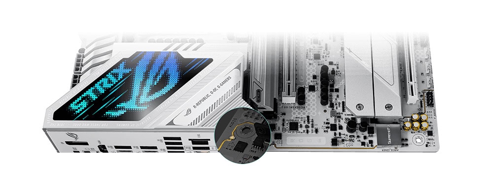ROG Strix Z890-A Gaming WiFi asus-rog-strix-z890-a-gaming-wifi-8600mhz-oc-ddr5-soket-lga1851-m-2-hdmi-dp-atx-anakart