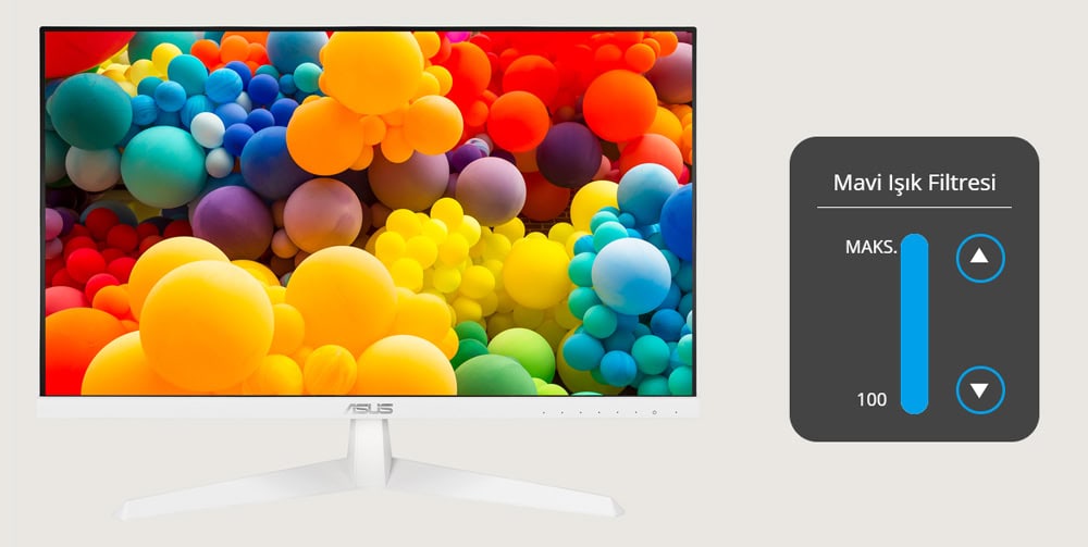 VY279HF-W ASUS VY279HF-W Gaming Monitör H8