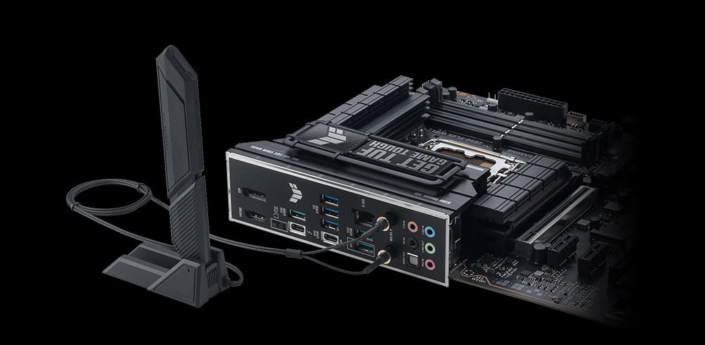 TUF Gaming Z890-Plus WiFi asus-tuf-gaming-z890-plus-wifi-9066mhz-oc-ddr5-soket-lga1851-m-2-hdmi-dp-atx-anakart