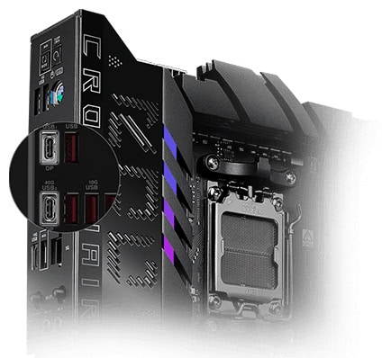 ROG CROSSHAIR X870E APEX asus-rog-crosshair-x870e-apex-9600mhz-oc-ddr5-soket-am5-m-2-type-c-atx-anakart