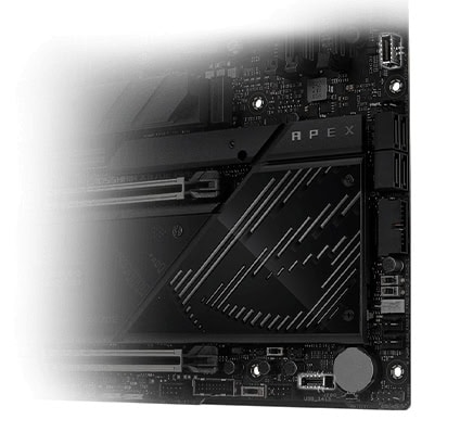 ROG CROSSHAIR X870E APEX asus-rog-crosshair-x870e-apex-9600mhz-oc-ddr5-soket-am5-m-2-type-c-atx-anakart