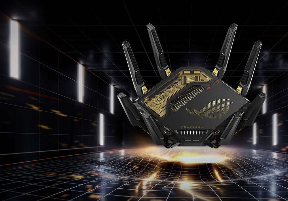 Gaming.Gen.TR – ASUS ROG Rapture GT-BE98 Pro Edition 20. Yıl BE25000 WiFi7 Quad-Band Gaming