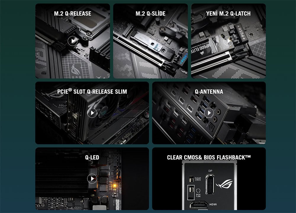 ROG Strix X870-F Gaming WiFi asus-rog-strix-x870-f-gaming-wifi-8000mhzoc-ddr5-soket-am5-m-2-hdmi-atx-anakart
