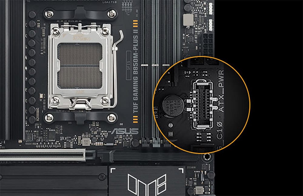 TUF GAMING B850M-PLUS II asus-tuf-gaming-b850m-plus-ii-8000mhz-oc-ddr5-soket-am5-m-2-hdmi-dp-matx-anakart
