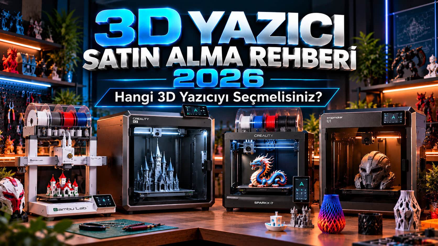 3d Yazıcı Satın Alma Rehberi 2026 Hangi 3d Yazıcıyı Seçmelisiniz 1