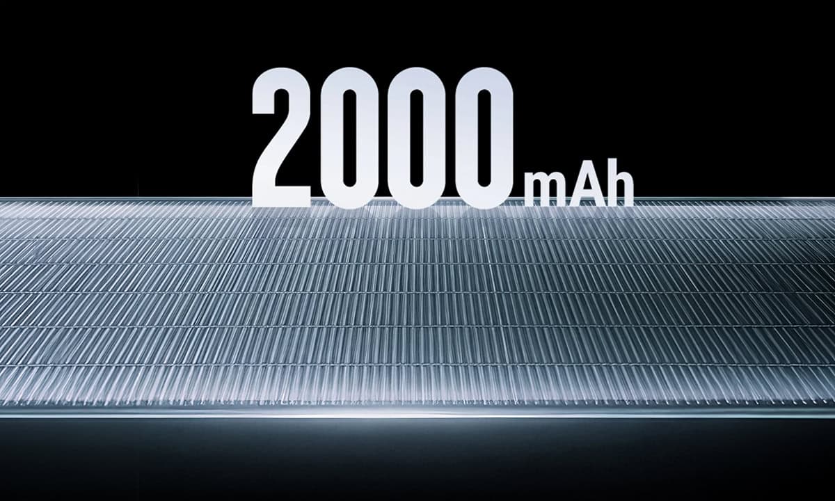 2000 mAh pil
