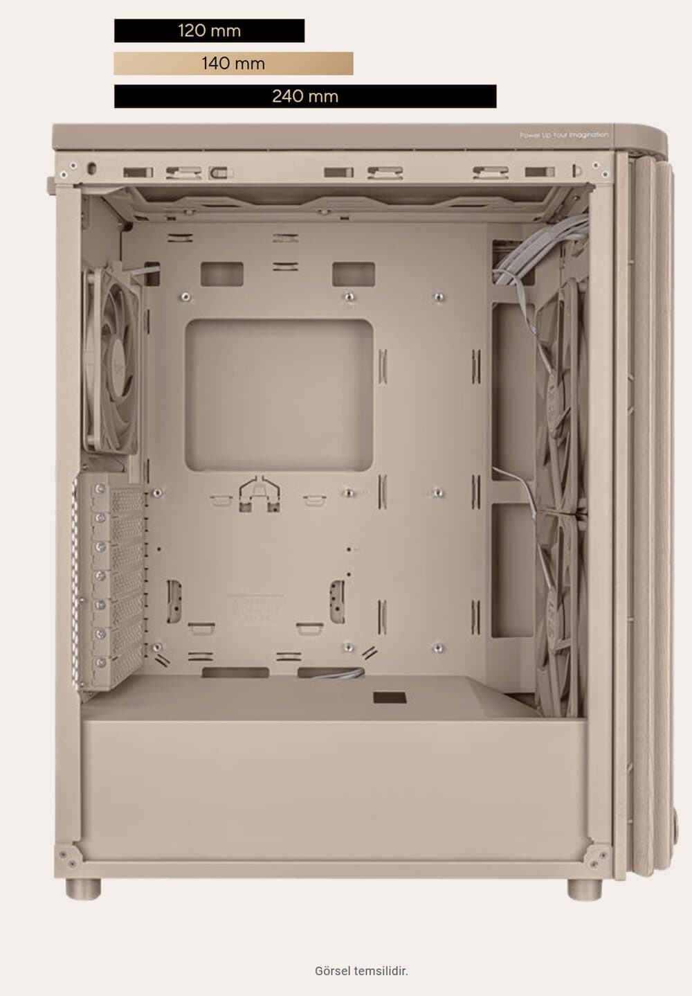 ProArt PA401 Wood Edition Beige - Mesh Panel asus-proart-pa401-wood-edition-beige-mesh-panel-gaming-kasa