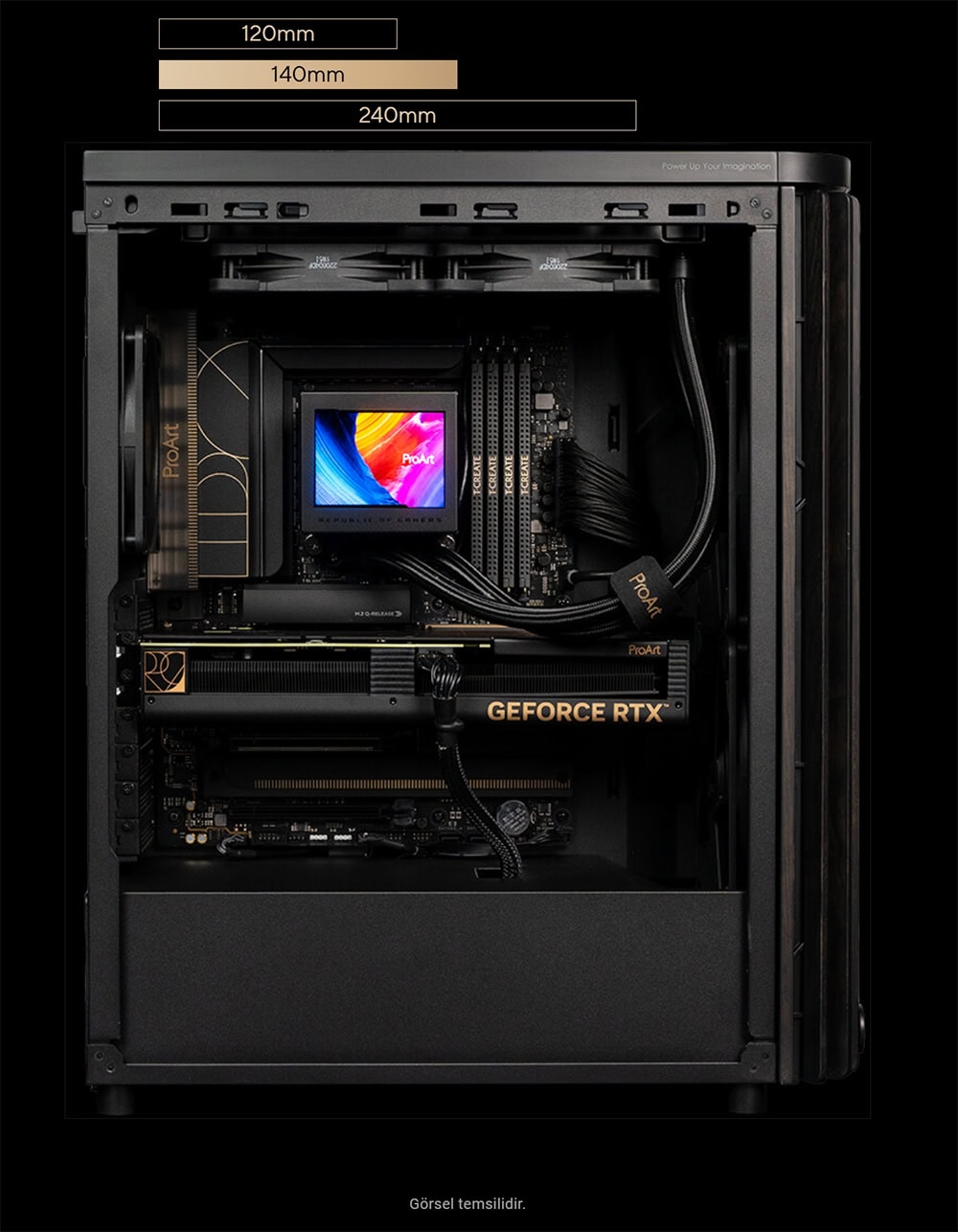 ProArt PA401 Wood Edition - Metal Panel asus-proart-pa401-wood-edition-metal-panel-siyah-usb-3-2-mid-tower-atx-gaming-kasa