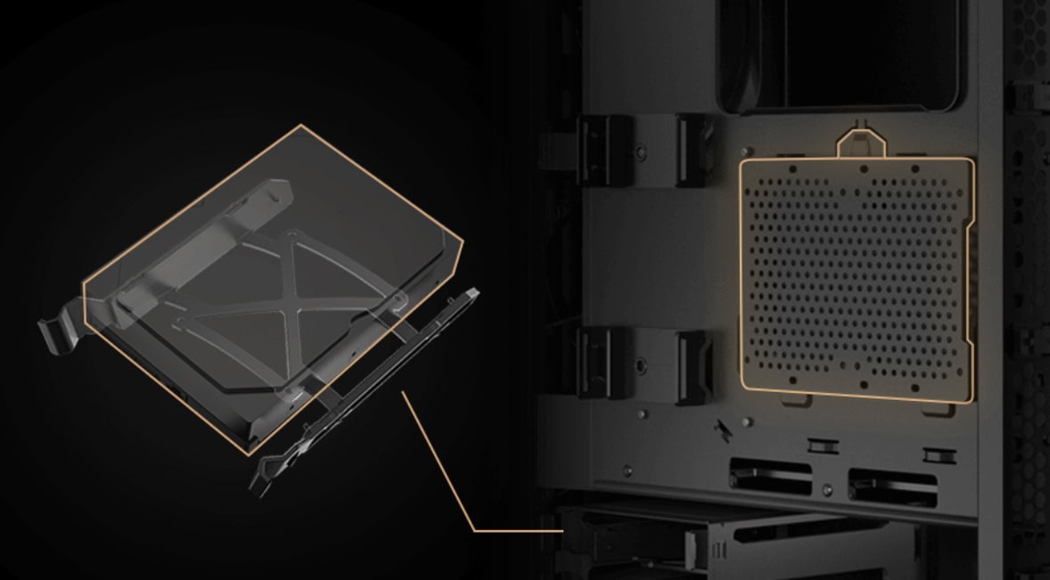 ProArt PA401 Wood Edition - Tempered Glass Panel asus-proart-pa401-wood-edition-temperli-cam-siyah-usb-3-2-mid-tower-atx-gaming-kasa