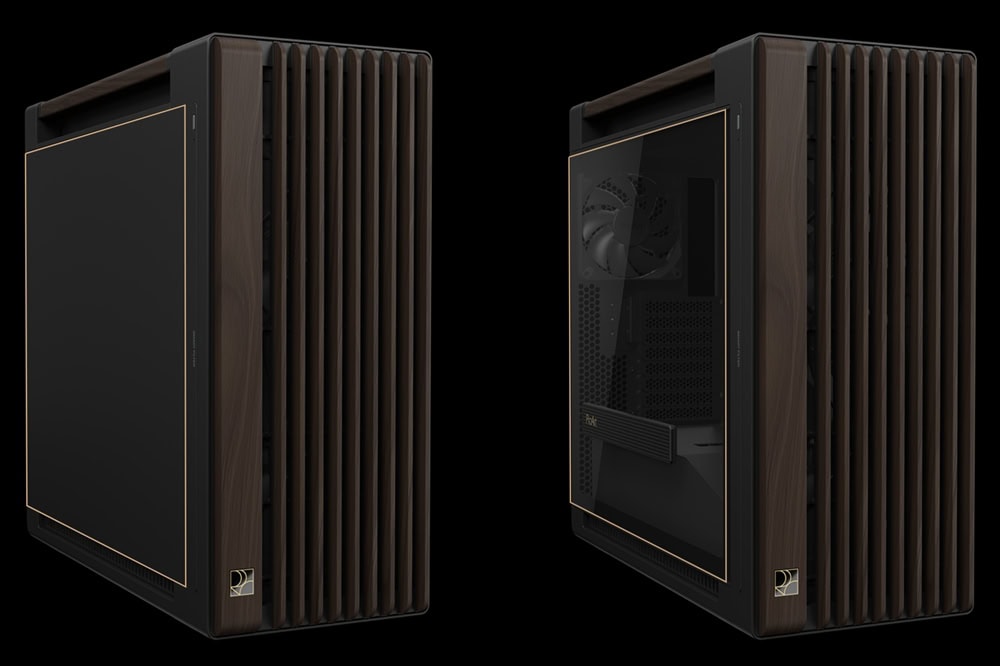 ProArt PA602 Wood Edition Modern Black - Tempered Glass Panel asus-proart-pa602-wood-edition-temperli-cam-usb-3-2-mid-tower-e-atx-kasa