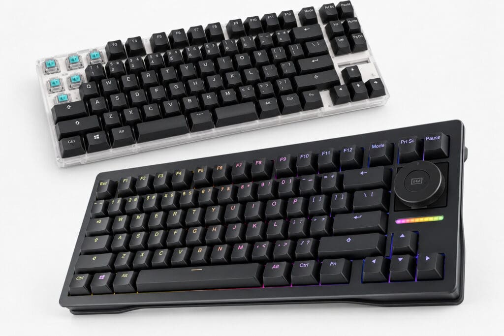 Wooting 80he+ Geliyor Hall Effect Klavyeye Yeni Switch Ve Kontrol Düğmesi H2