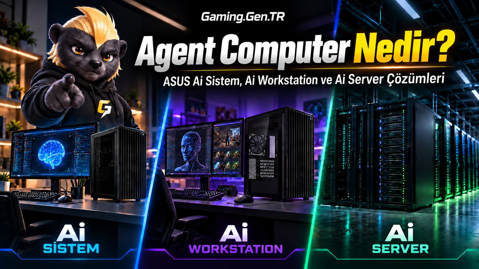 Agent Computer Nedir Asus Ai Sistem, Ai Workstation Ve Ai Server Çözümleri 1