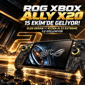 Rog Xbox Ally X20 15 Ekim’de Geliyor! Oled Ekran Ve Ryzen Ai Z2 Extreme Ile Güçleniyor 1
